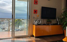 Vue Panoramique sur la Mediterrannée, appartement sur canal&proche plage